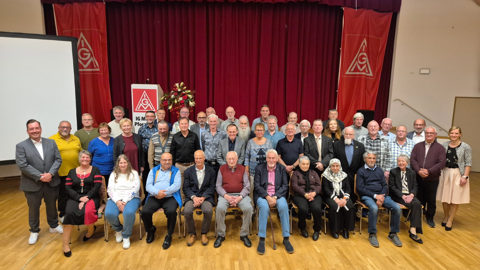 Gruppenbild der Jubilare