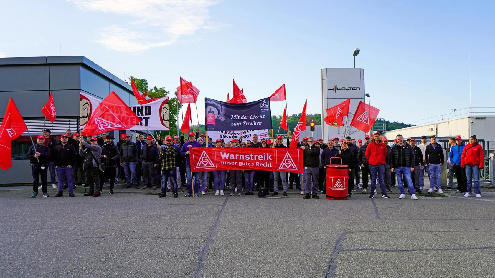 Streik Walter AG