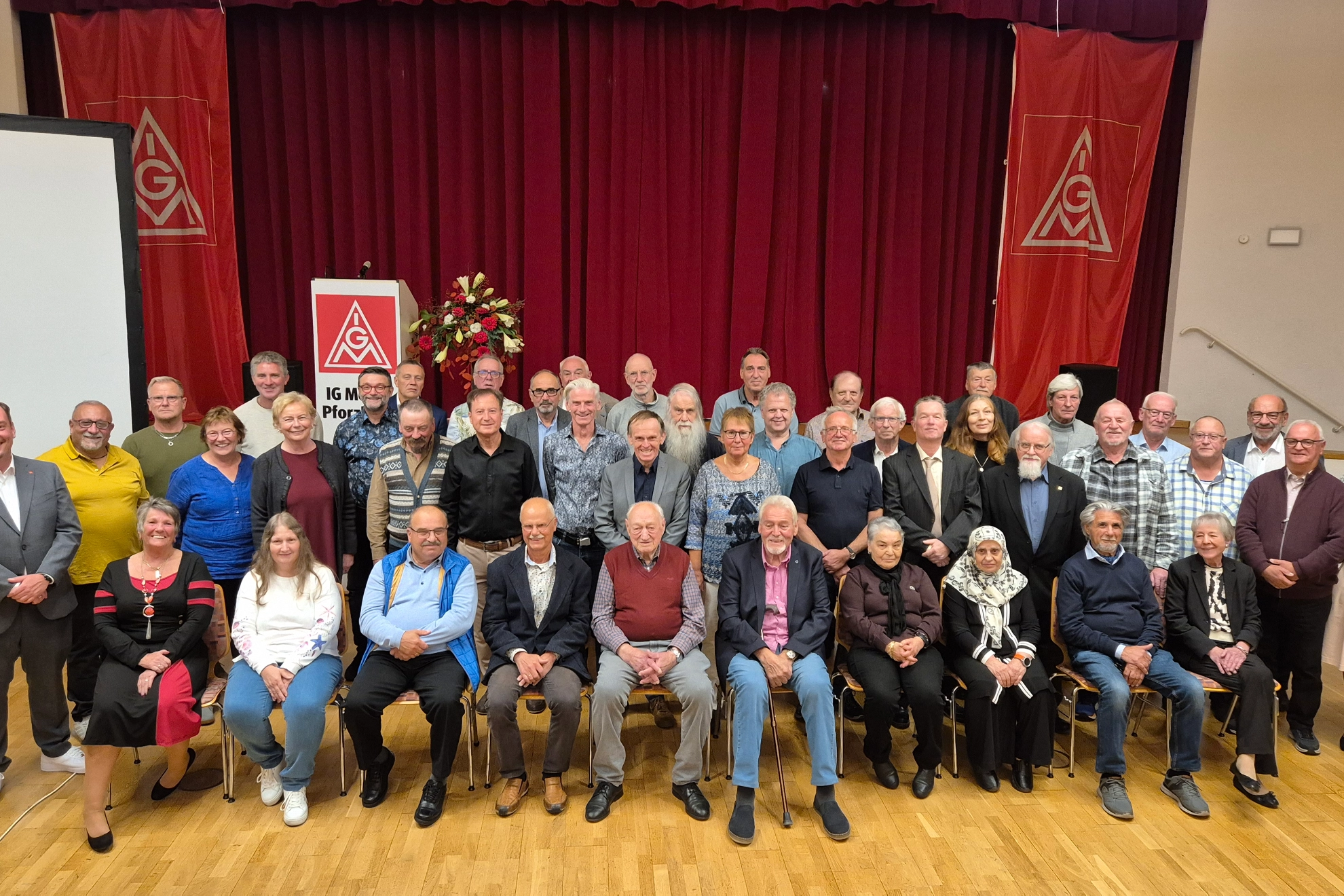Gruppenbild der Jubilare