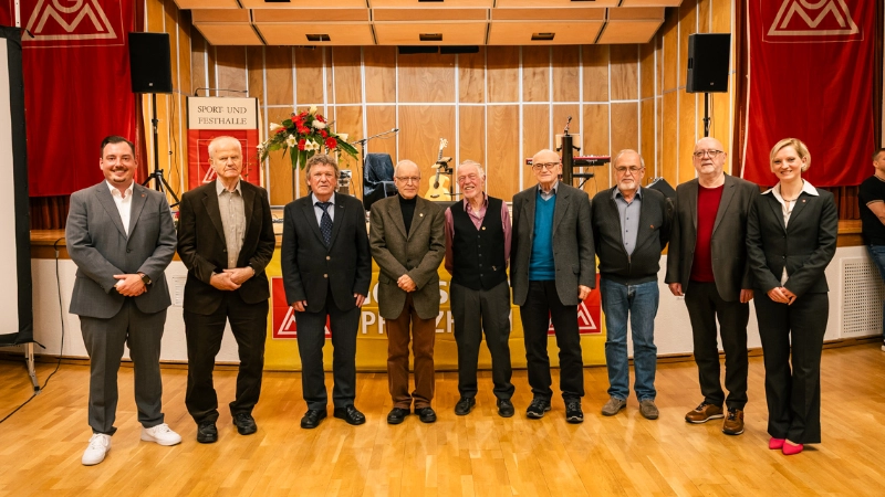 60 Jahre Mitgliedschaft 