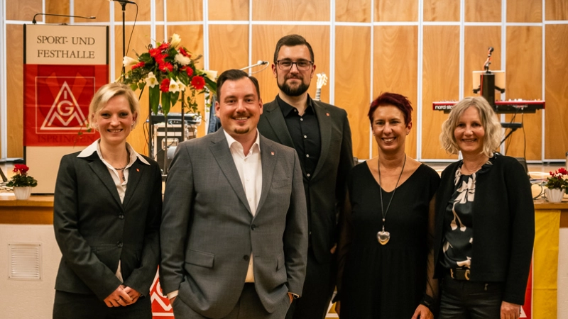 Das Team der IG Metall Pforzheim