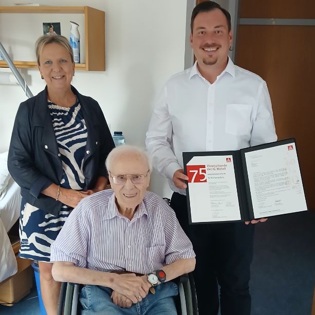 Jubilar Wolfgang Kolb