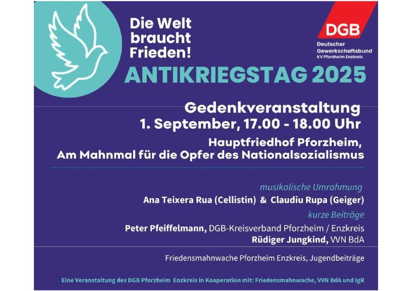 Antikriegstag 2025