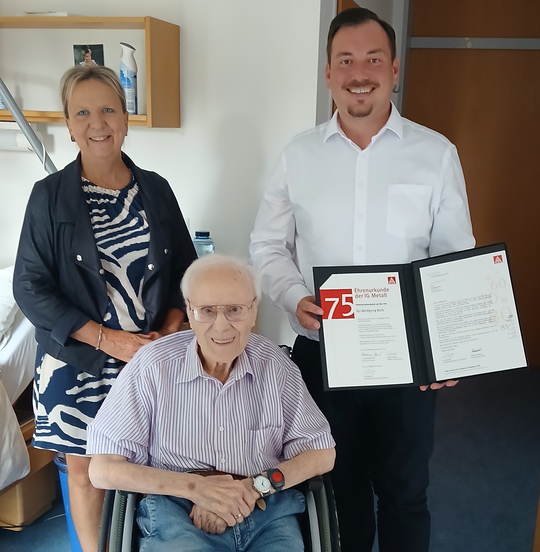 Jubilar Wolfgang Kolb